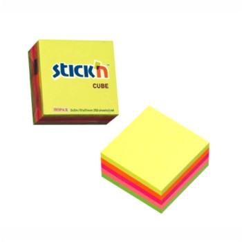 ΧΑΡΤΑΚΙΑ Stick'N ΚΥΒΟΣ ΜΙΝΙ NEON 50Χ50 250Φ