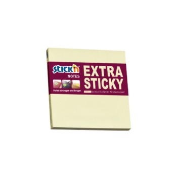 ΧΑΡΤΑΚΙΑ Stick'N ΚΙΤΡΙΝΑ EXTRA STICKY 76Χ76 90Φ