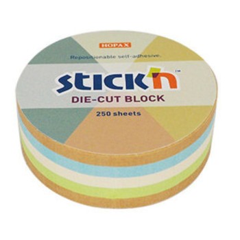 ΧΑΡΤΑΚΙΑ Stick'N ΚΥΒΟΣ RECYCLED ΚΥΚΛΟΣ 67Χ67 250Φ