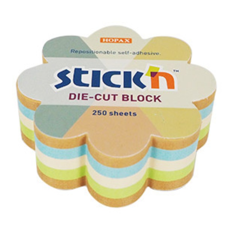 ΧΑΡΤΑΚΙΑ Stick'N ΚΥΒΟΣ RECYCLED ΛΟΥΛΟΥΔΙ  67Χ67 250Φ