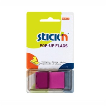 ΣΕΛΙΔΟΔΕΙΚΤΕΣ Stick'N POP-UP 45x25mm ΜΩΒ 50Φ