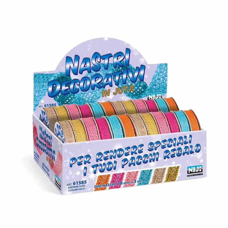 ΚΟΡΔΕΛΕΣ LEBEZ ΧΡΩΜΑΤΙΣΤΕΣ ΛΙΝΑΤΣΑ 3m (σε κουτί 24τεμ.)