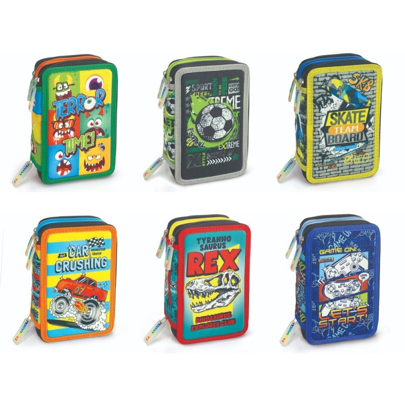 ΚΑΣΣΕΤΙΝΑ LEBEZ 3 ZIP COLOR BOYS