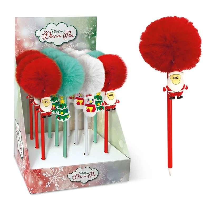 ΣΤΥΛΟ LEBEZ POM-POM ΣΧΕΔΙΑ CHRISTMAS