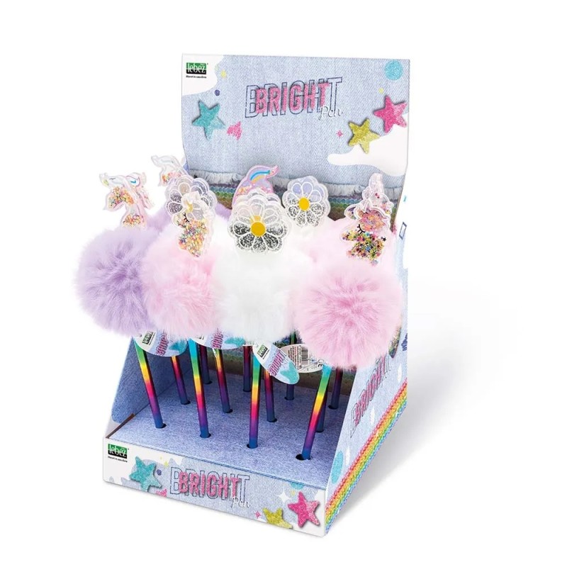 ΣΤΥΛΟ LEBEZ ΣΧΕΔΙΑ POM POM ΚΑΙ STRAS