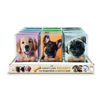 ΝΤΙΑΡΥ LEBEZ SQUISHY DOG 10x15cm