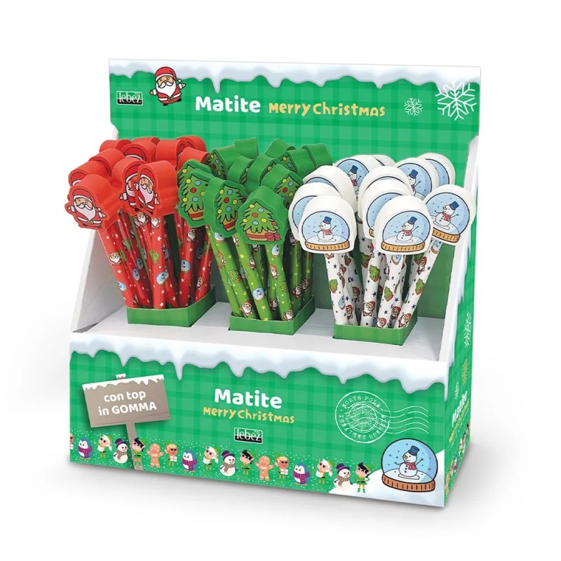 ΜΟΛΥΒΙΑ LEBEZ ΣΧΕΔΙΑ ΚΕΦΑΛΑΚΙ ΓΟΜΑ CHRISTMAS