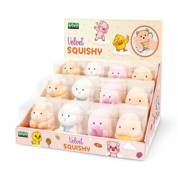 ΖΩΑΚΙΑ SQUISHY VELVET LEBEZ ANTISTRESS