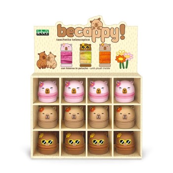 ΚΑΣΕΤΙΝΑ LEBEZ ΓΟΥΝΙΝΗ ΠΤΥΣΣΟΜΕΝΗ CAPYBARA (3σχέδια)