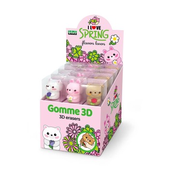 ΓΟΜΕΣ LEBEZ FLOWERS LOVER (κουτι 24 τεμ.)