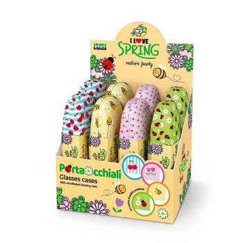 ΘΗΚΗ ΓΥΑΛΙΩΝ LEBEZ 17χ27χ14cm (4σχέδια)