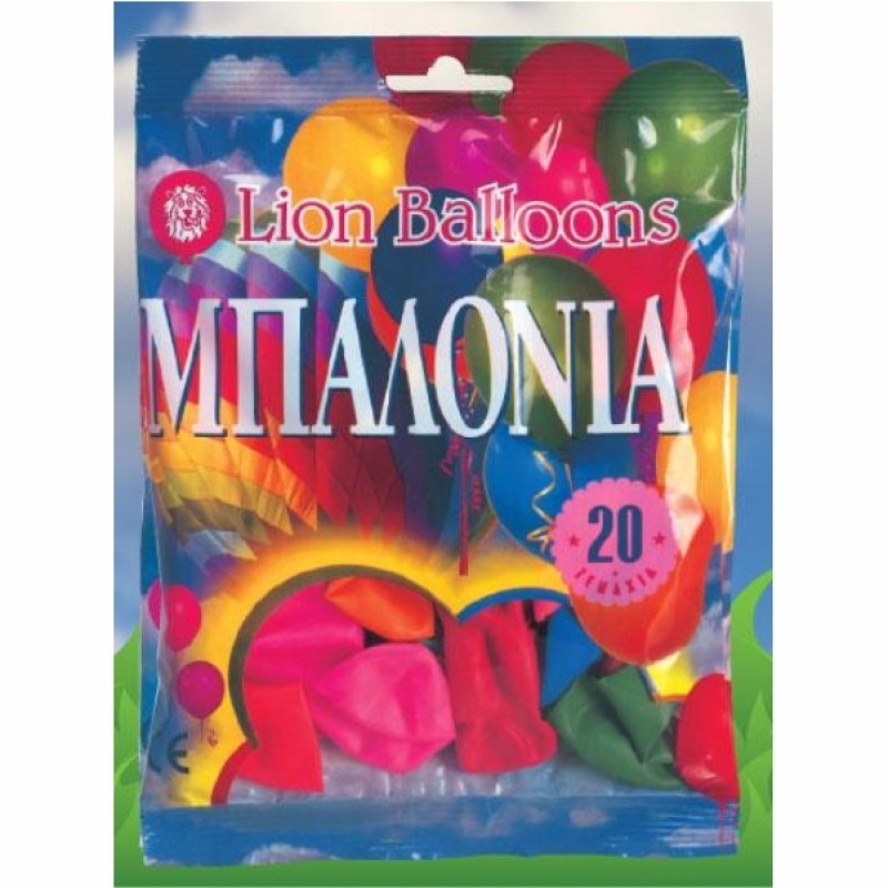 ΜΠΑΛΟΝΙΑ FANTASY ΑΠΛΑ 20τεμ.