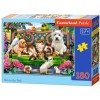 ΠΑΙΧΝΙΔΙ PUZZLE  CASTORLAND 180τεμ. Pets in the park (320x230mm)