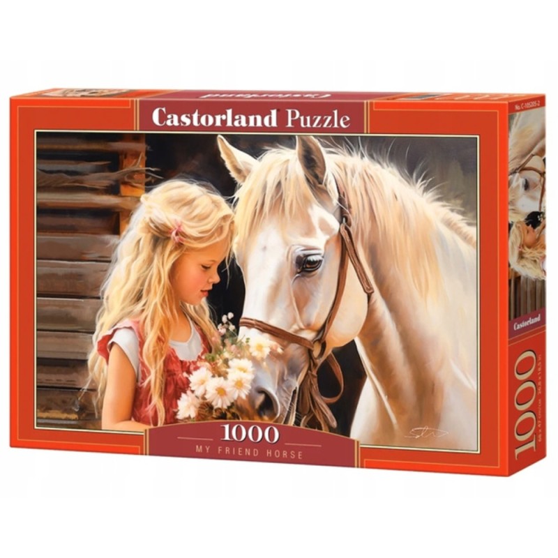 PUZZLE  CASTORLAND 180τεμ. My Friend Horse (320x230mm)