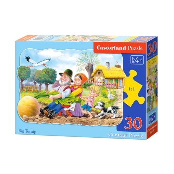 PUZZLE  CASTORLAND 30τεμ. Big turnip (320x230mm)