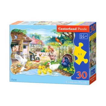 PUZZLE  CASTORLAND 30τεμ. Farm (320x230mm)