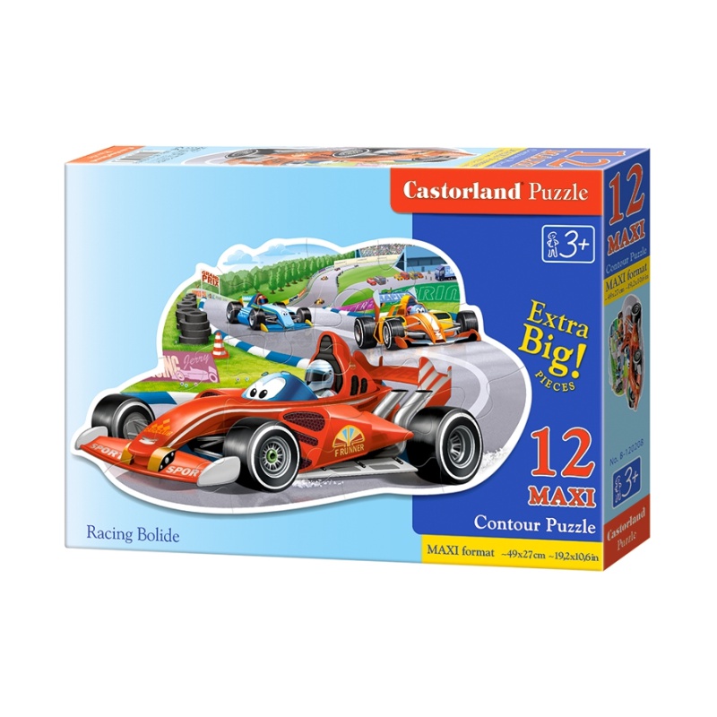 PUZZLE  CASTORLAND 12τεμ. Racing Bolide (470x330mm)