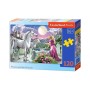 PUZZLE  CASTORLAND 120τεμ. Princess and her unicorn (320x230mm)