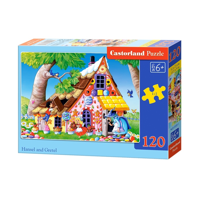 ΠΑΙΧΝΙΔΙ PUZZLE  CASTORLAND 120τεμ. Hansel and Gretel (320x230mm)