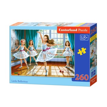 PUZZLE  CASTORLAND 260τεμ. Little ballerinas (320x230mm)