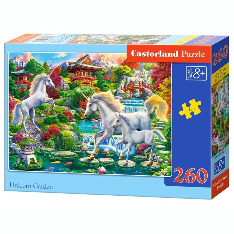 PUZZLE  CASTORLAND 260τεμ. Unicorn Garden (320x230)