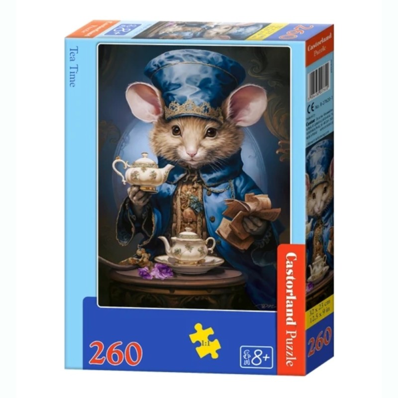 PUZZLE  CASTORLAND 260τεμ. Tea Time (320x230mm)