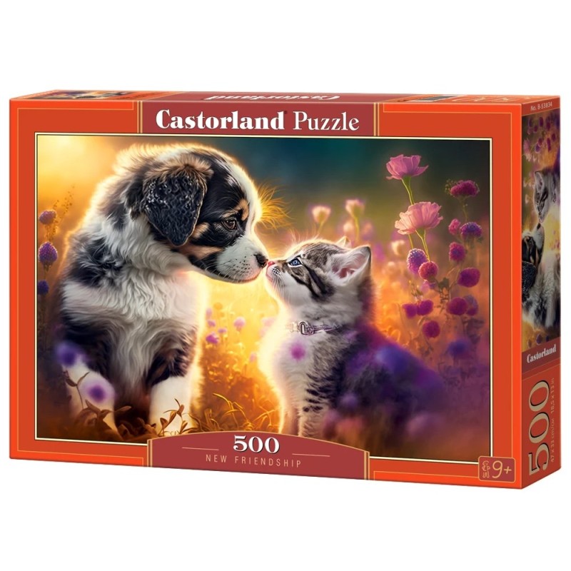 PUZZLE  CASTORLAND 500τεμ. New Friendship