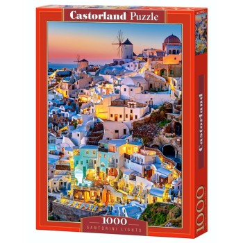 PUZZLE  CASTORLAND 1000τεμ. Santorini lights