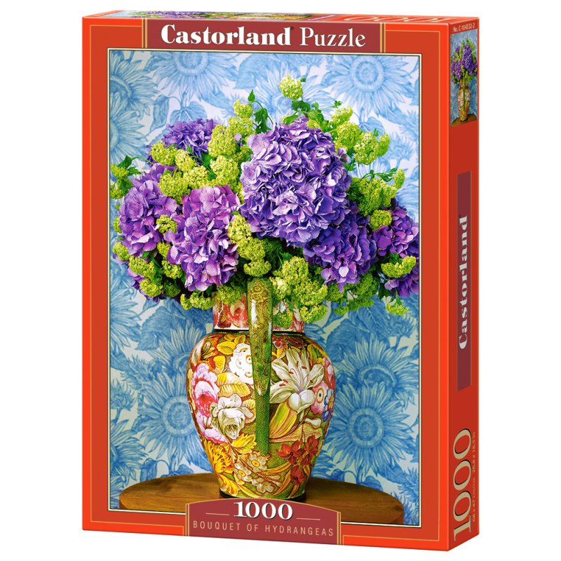 PUZZLE  CASTORLAND 1000τεμ. Bouquet of Hyndrageas