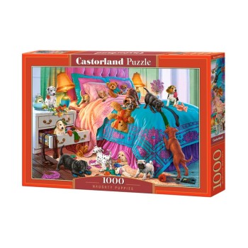 PUZZLE  CASTORLAND 1000τεμ. Naughty Puppies