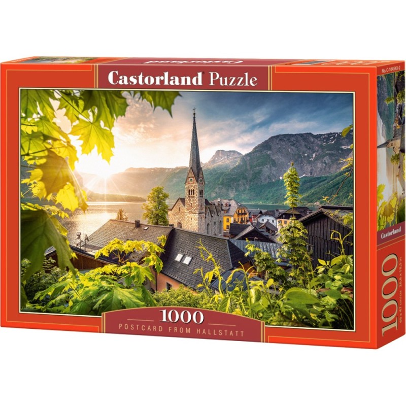 PUZZLE  CASTORLAND 1000τεμ. Postcard From Hallstatt