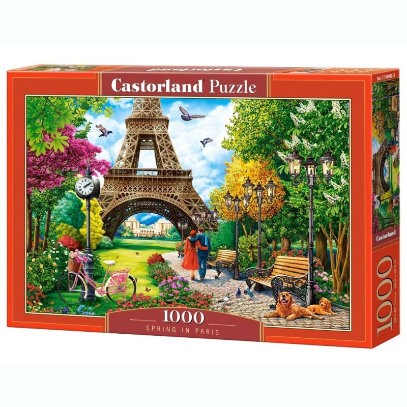 PUZZLE  CASTORLAND 1000τεμ. Spring in Paris