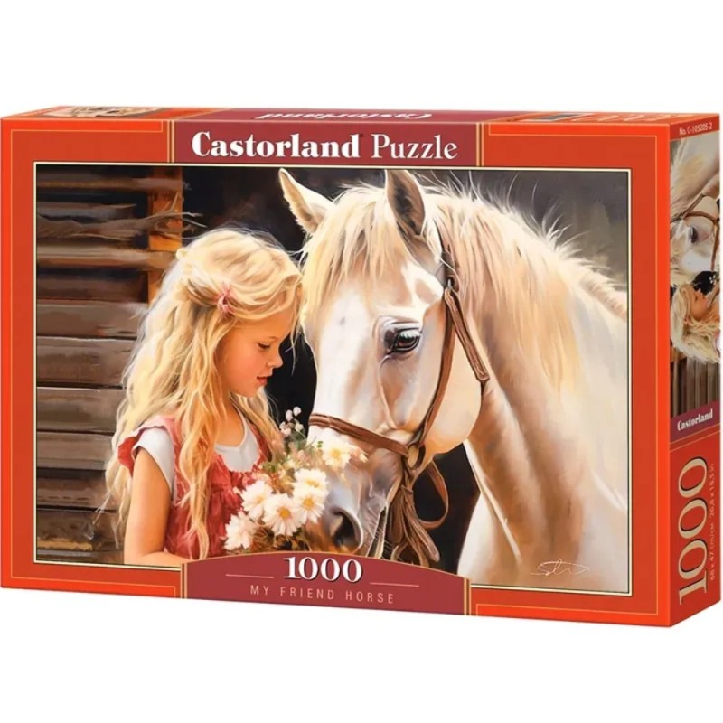 PUZZLE  CASTORLAND 1000τεμ. My Friend Horse