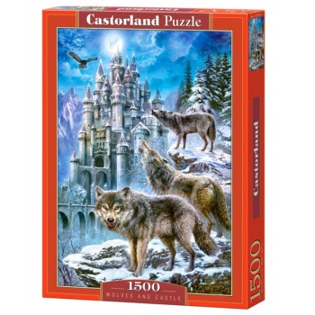 PUZZLE  CASTORLAND 1500τεμ. Wolves and Castle