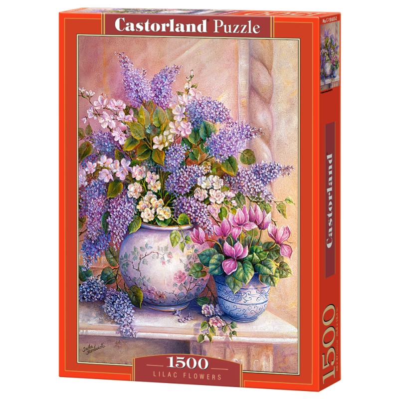 PUZZLE  CASTORLAND 1500τεμ. Lilac Flowers