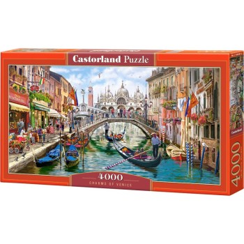 PUZZLE  CASTORLAND 4000τεμ.Charms of Venice