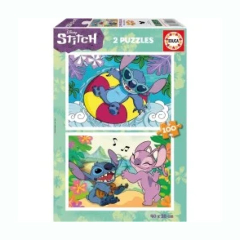 PUZZLE EDUCA ΠΑΙΔΙΚΑ 2x100τεμ. Stitch