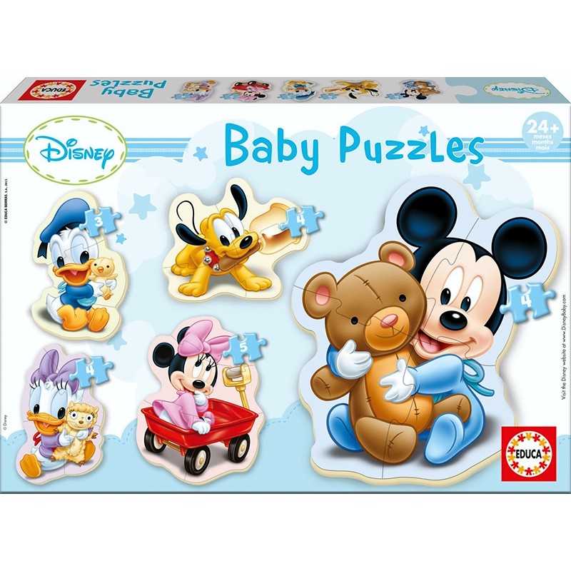 PUZZLE EDUCA ΠΑΙΔΙΚΑ BABY MICKEY 5τεμ. (2+)