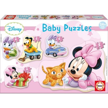 PUZZLE EDUCA ΠΑΙΔΙΚΑ BABY MINNIE 5τεμ. (2+)
