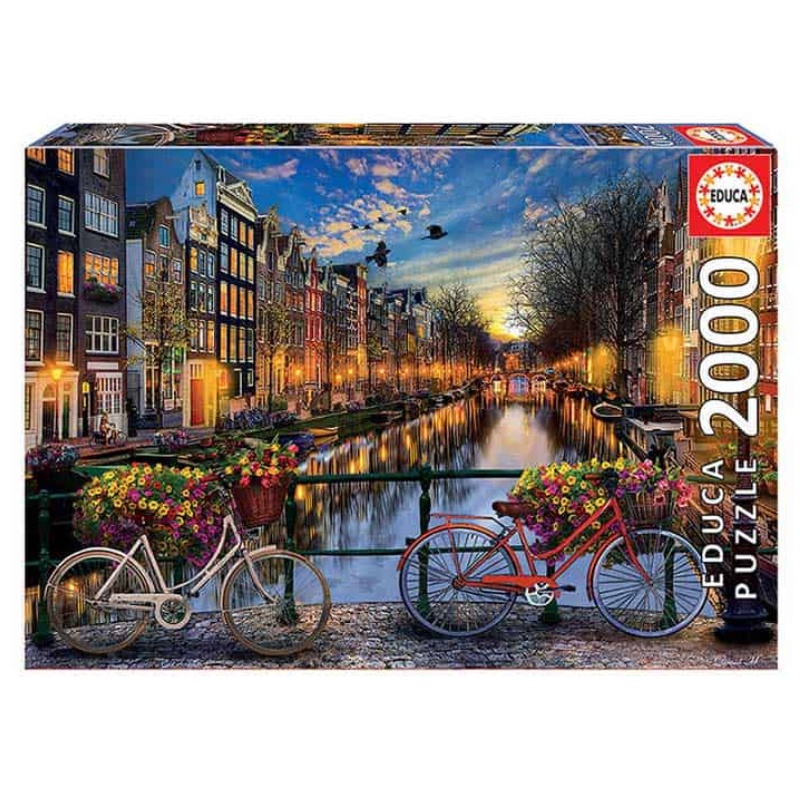 PUZZLE EDUCA Amsterdam Love 2000τεμ.