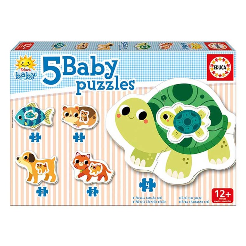 PUZZLE EDUCA ΠΑΙΔΙΚΑ BABY  ANIMALS  (2+)