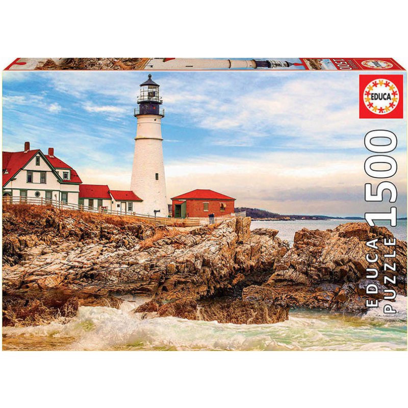 PUZZLE EDUCA Rocky lighthouse 1500τεμ.
