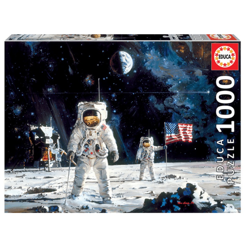 PUZZLE EDUCA First men on the moon 1000τεμ.