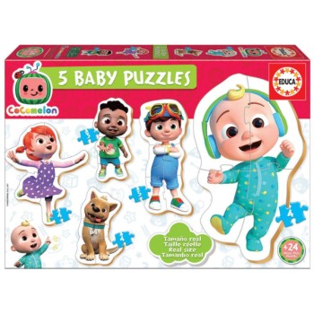 PUZZLE EDUCA ΠΑΙΔΙΚΑ BABY COCOMELON 5τεμ. (2+)