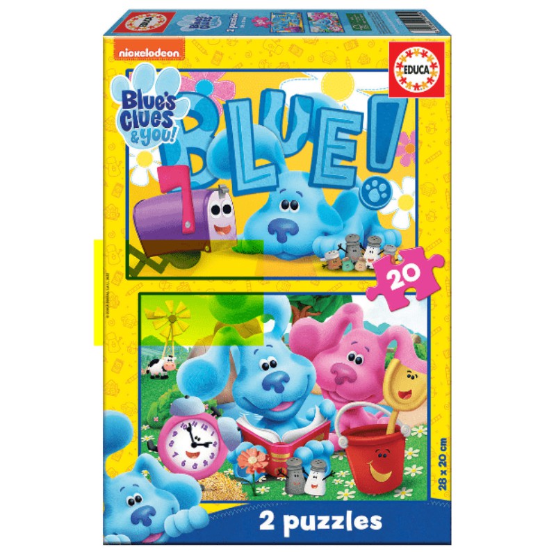 PUZZLE EDUCA ΠΑΙΔΙΚΑ 2x20 Blue's Clues