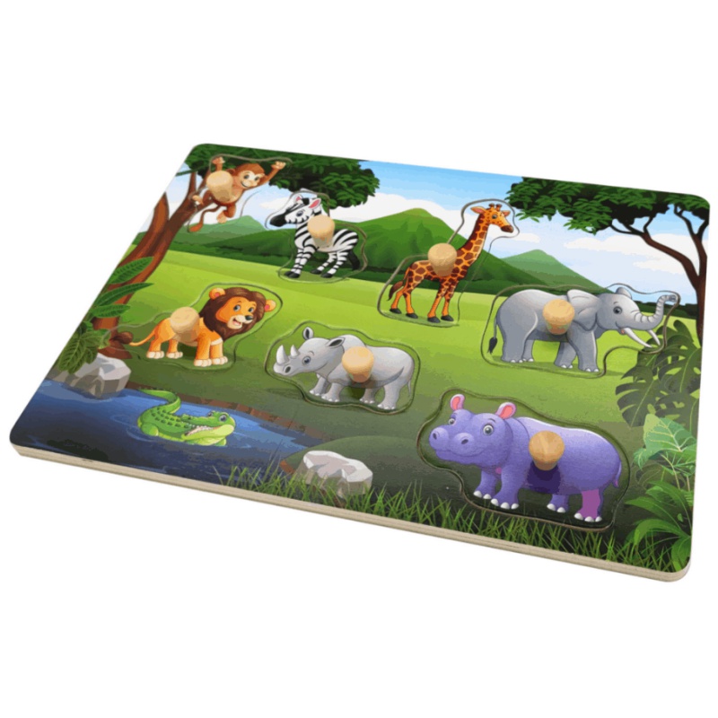 PUZZLE  ΣΦΗΝΩΜΑΤΑ 7τεμ. ΑΓΡΙΑ ΖΩΑ