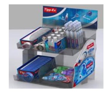 STAND ΕΠΙΤΡΑΠΕΖΙΟ TIPP-EX ACRYLIC ΚΕΝΟ ΔΙΠΛΟ