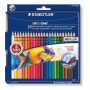 ΚΡΑΓΙΟΝ ΞΥΛΙΝΑ STAEDTLER ΑΚΟΥΑΡΕΛΛΑΣ 24 χρωμ.