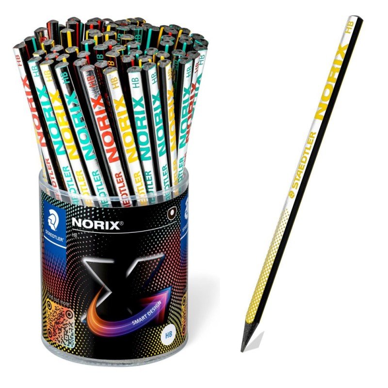 ΜΟΛΥΒΙΑ STAEDTLER NORIX  (ποτήρι 72τεμ.)