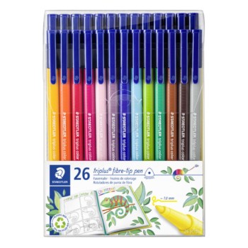 ΜΑΡΚΑΔΟΡΟΙ STAEDTLER TRIPLUS 1,0mm 323 ΣΕΤ 26τεμ.